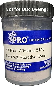 PRO MX Reactive Dye 8oz 227 Grams Blue Wisteria