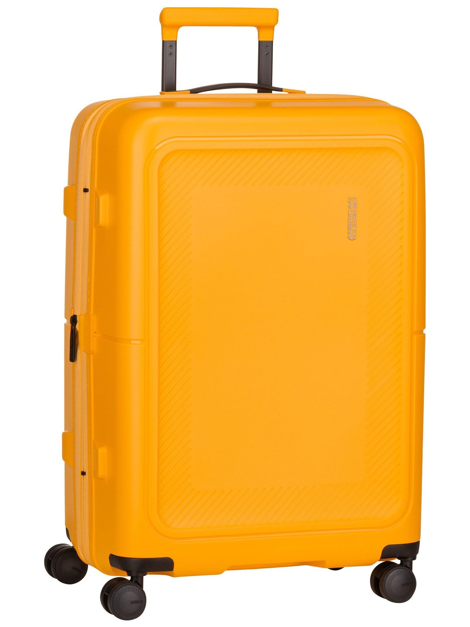 American Tourister Trolley Rigido Medio espandibile, con 4 ruote girevoli e chiusura integrata con combinazione a 3 cifre con funzione TSA. Dispone di un ampio scomparto principale, cinghie elastich