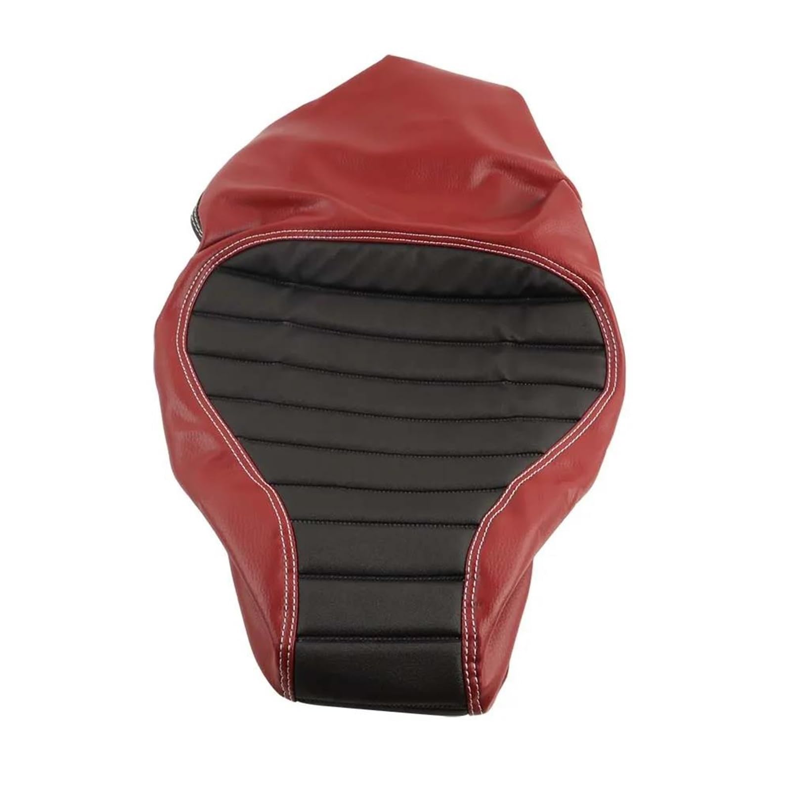 Motorrad-Sitzbezüge Für Vespa Primavera Sprint 50 125 150 250 Motorrad Leder Anti-Rutsch-Wärmeisolierung Sitzkissenbezug Schutz(Schwarz)