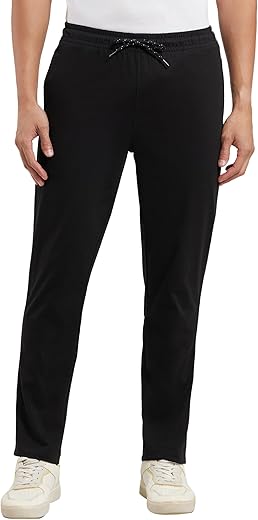 Jockey 9500 Men’s Super Combed Cotton Rich Regular Fit Trackpants with Side Pockets