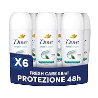 Dove Deodorante Roll On Classic Care Fresh, Deodorante Antitraspirante Roll On