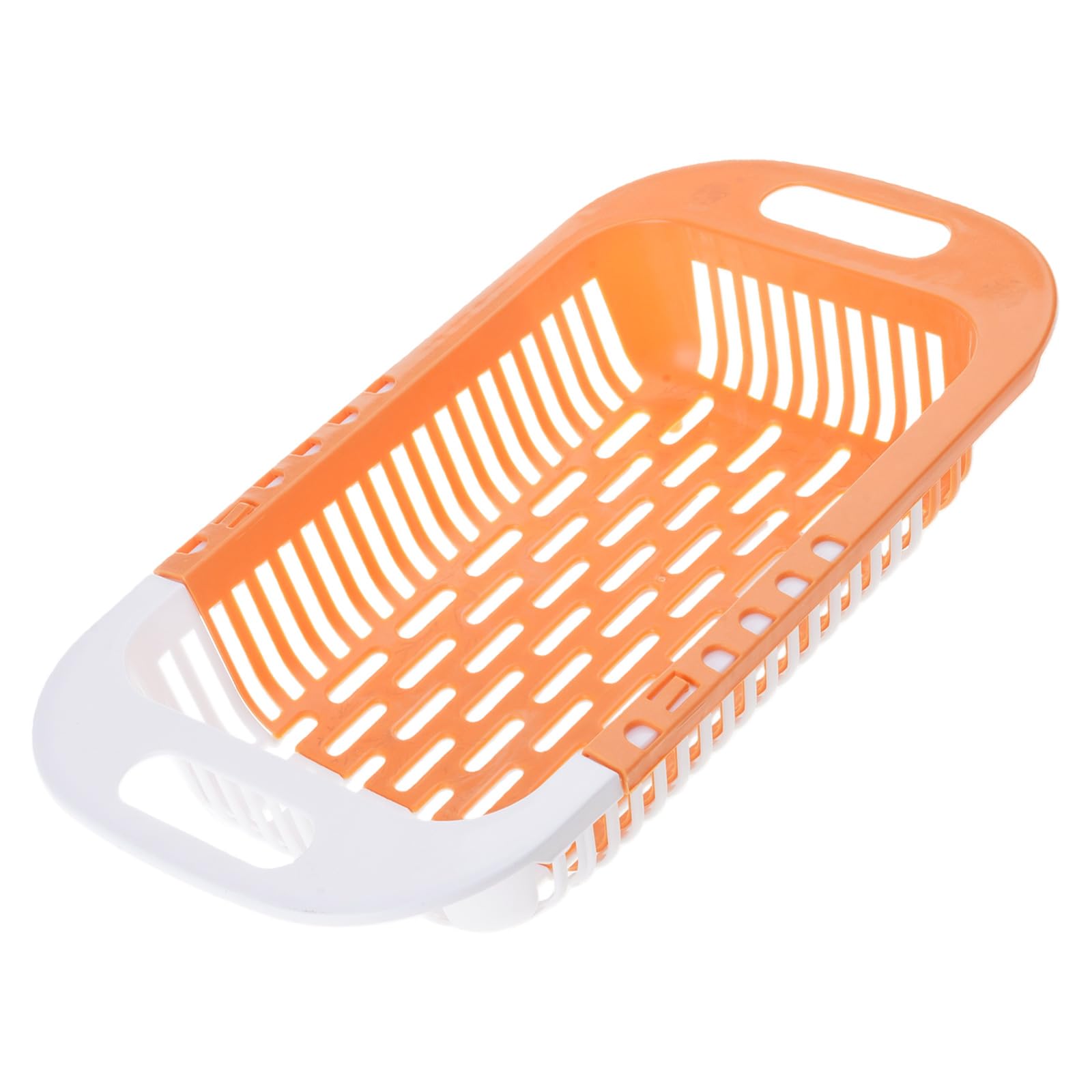 Tsophreniq Space Saving Sink Storage Rack Easy Installation Over the Sink Organiser Vegetable Fruit Strainer Basket Home Organization Tool