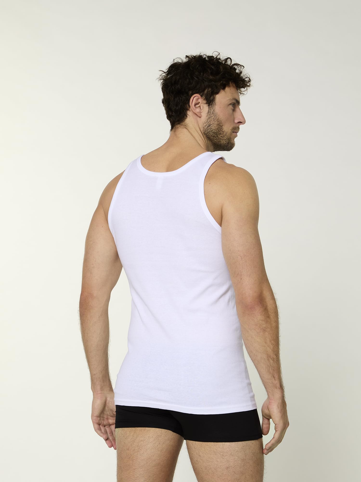NUR DIE Herren Shirt Unterhemd T-Shirt Tanktop Unterwäsche Basic Alltag Mehrpack