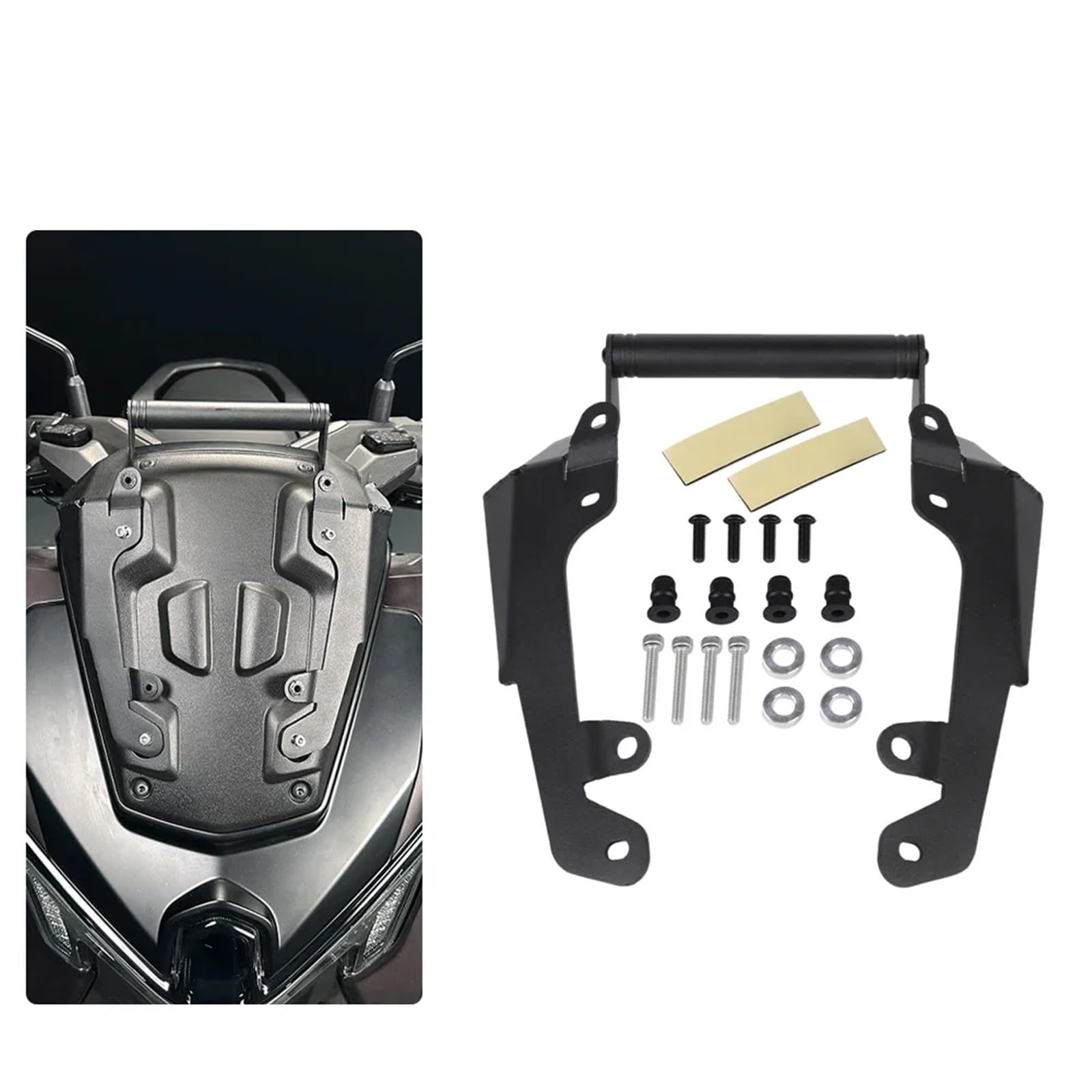 Soporte Teléfono Móvil GPS para NMAX 155 2025 Barra De Extensión Manillar Motocicleta Soporte Navegación GPS Teléfono