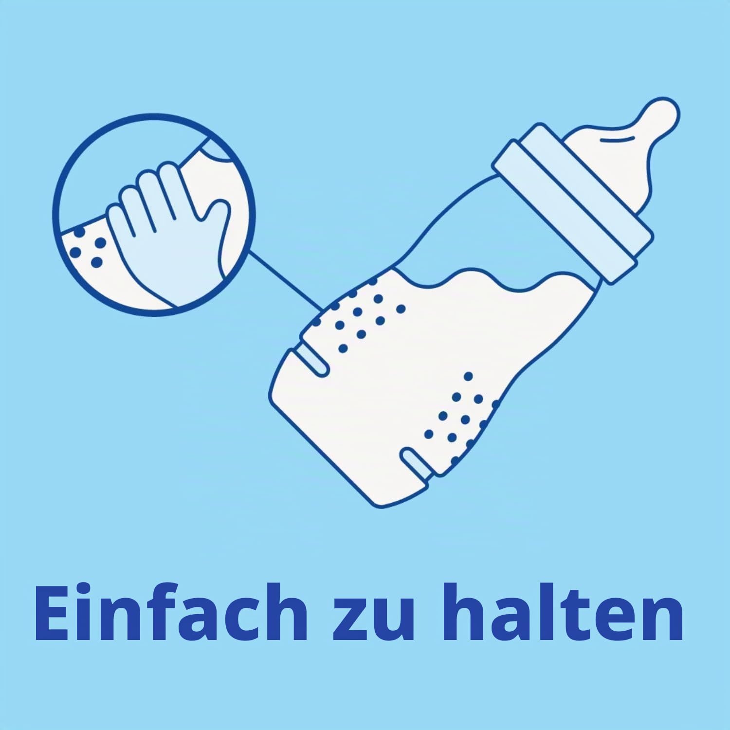 MAM Babyflaschen-Set mit 8 Anti-Kolik-Flaschen, 1 Original Starterschnuller, 1 extra weichem Schnabel und 1 Griff, Babyzubehör zur Verringerung von Luftblasen und Kolikenrisiko, Rosa