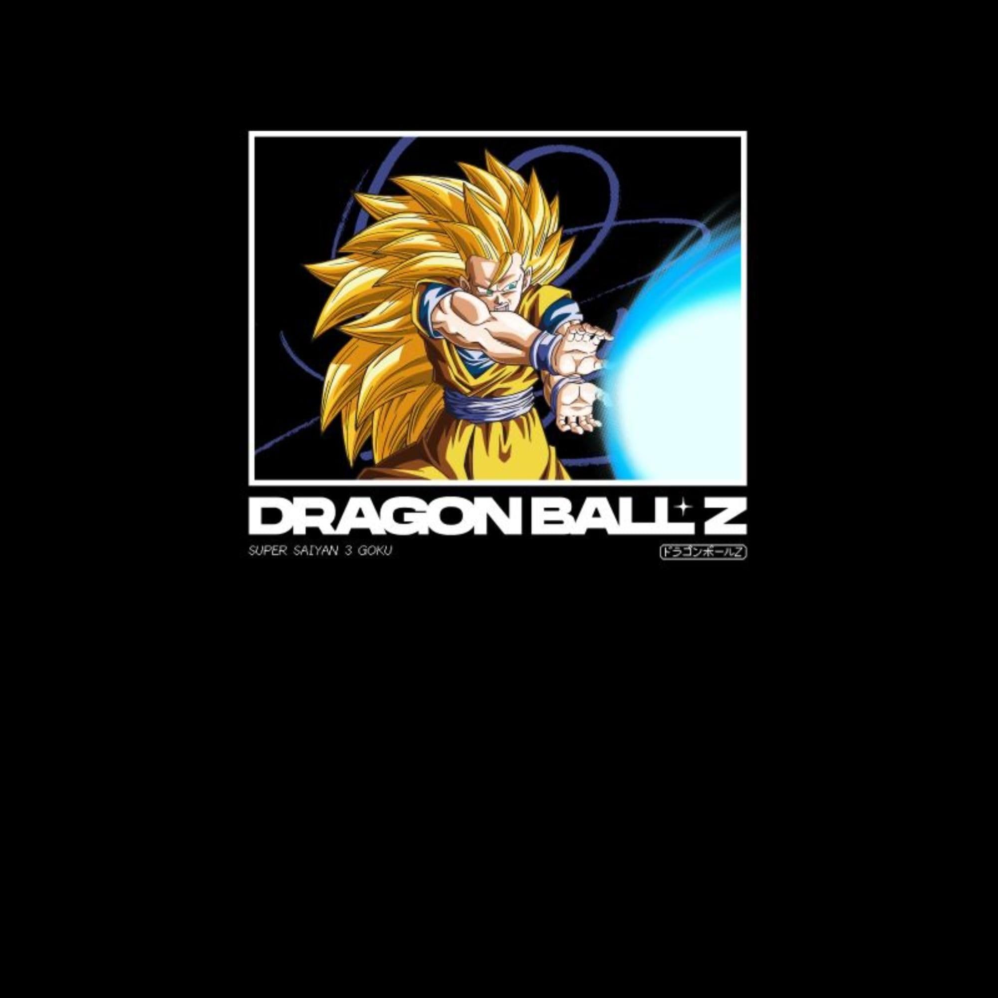 Zavvi Unisex Multi Official Dragon Ball Z Super Saiyan 3 Goku Adults T-Shirt - Black - 4XL