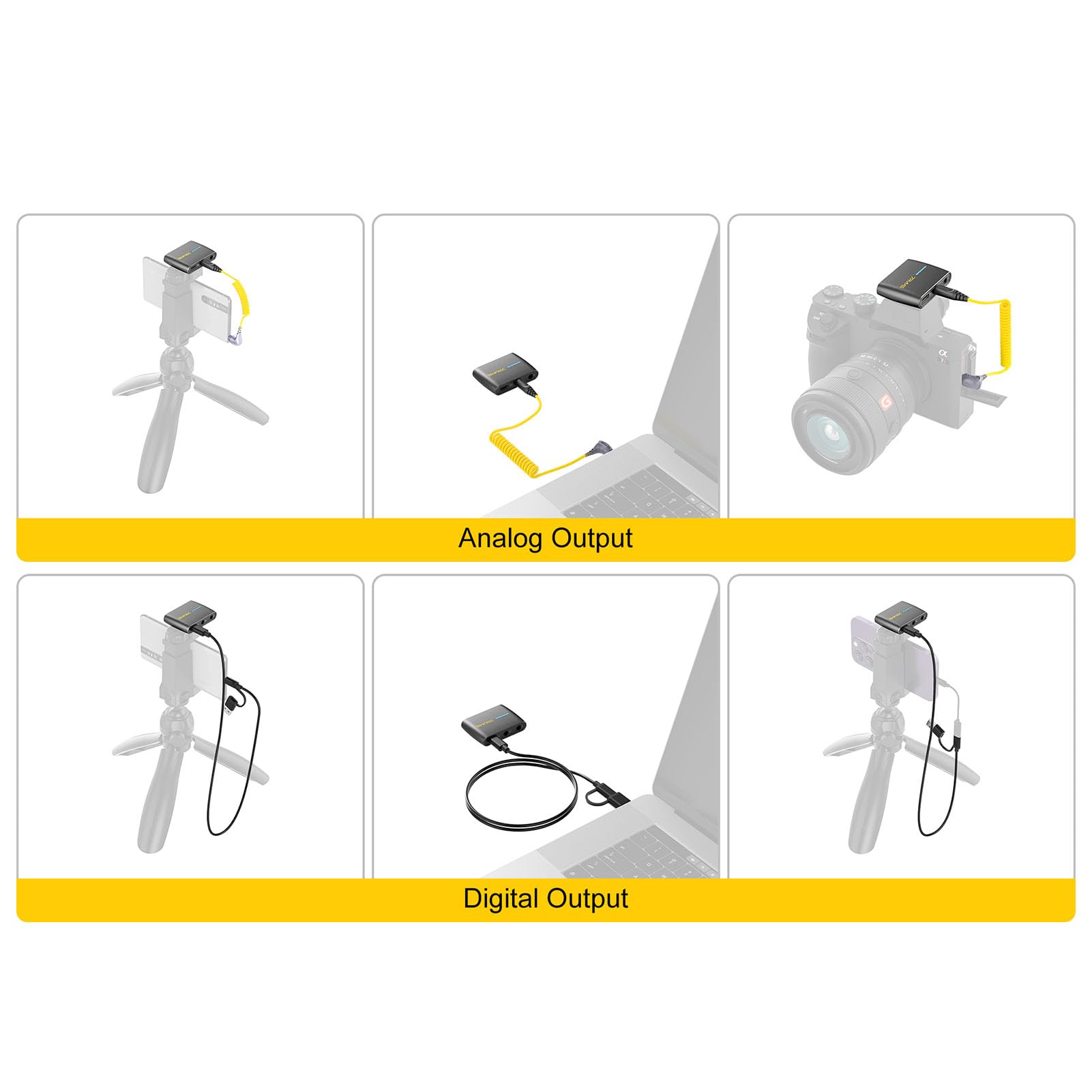 Amazon.co.jp: ALXFFBN iRay DW40 4チャンネル ミニマイク