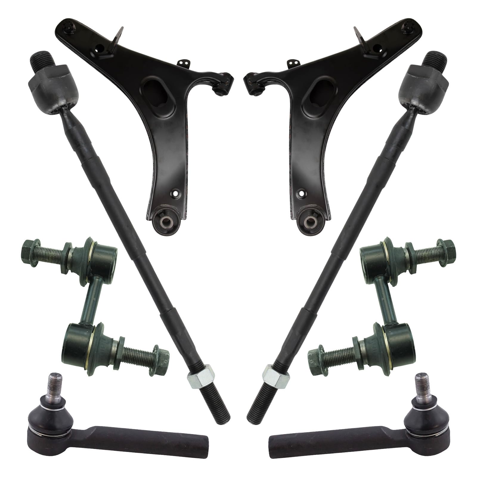 Amazon.com: TRQ Front Steering & Suspension Kit Control Arm