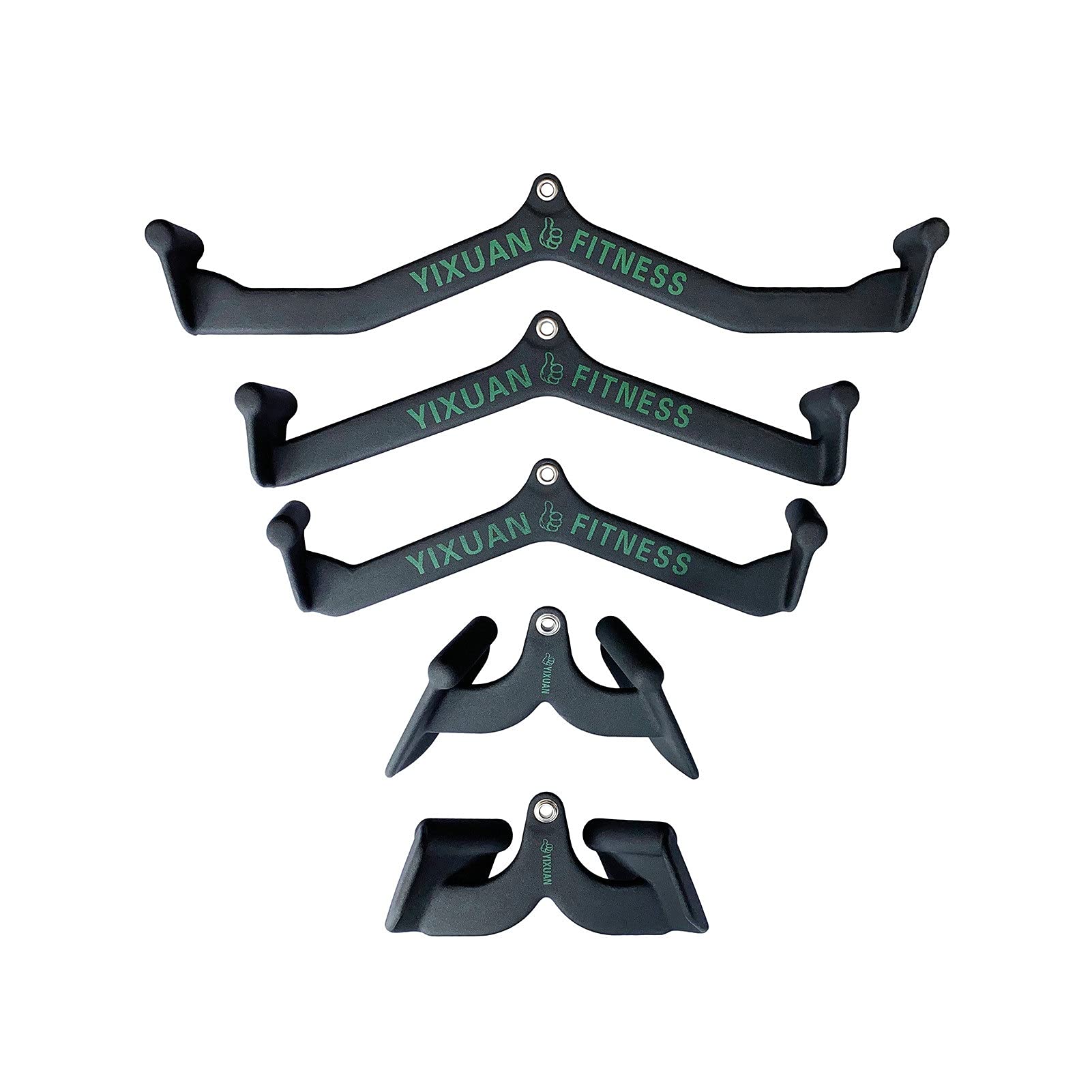 Buy Thickened Steel Wide Grip Lat Pulldown Attachments V Bar, Close