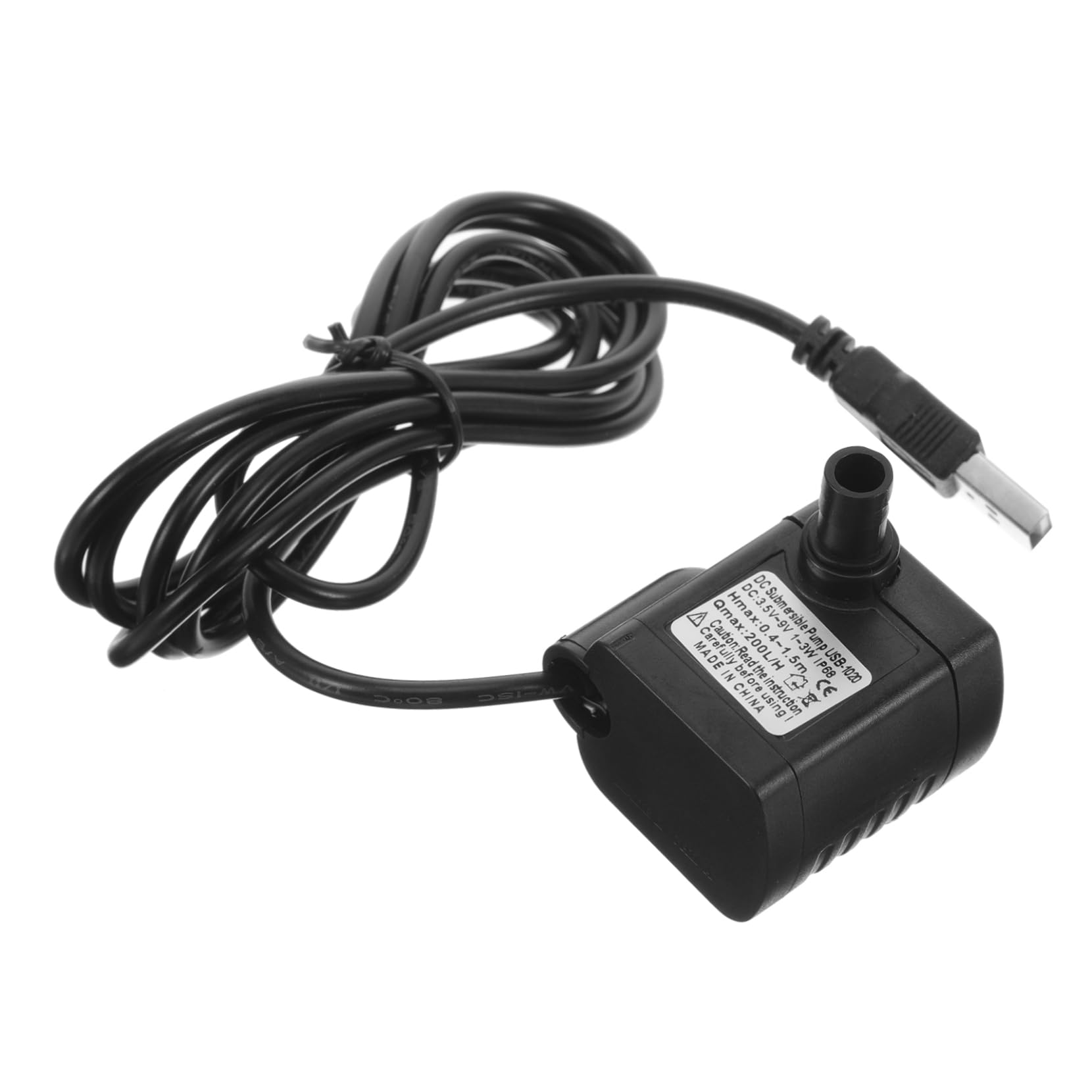 BESTonZON 5 Pezzi Pompa Sommergibile per Fontane Mini Elettropompa Silenziosa Adatta per Acquari Circolazione Dc Bassa Manutenzione e