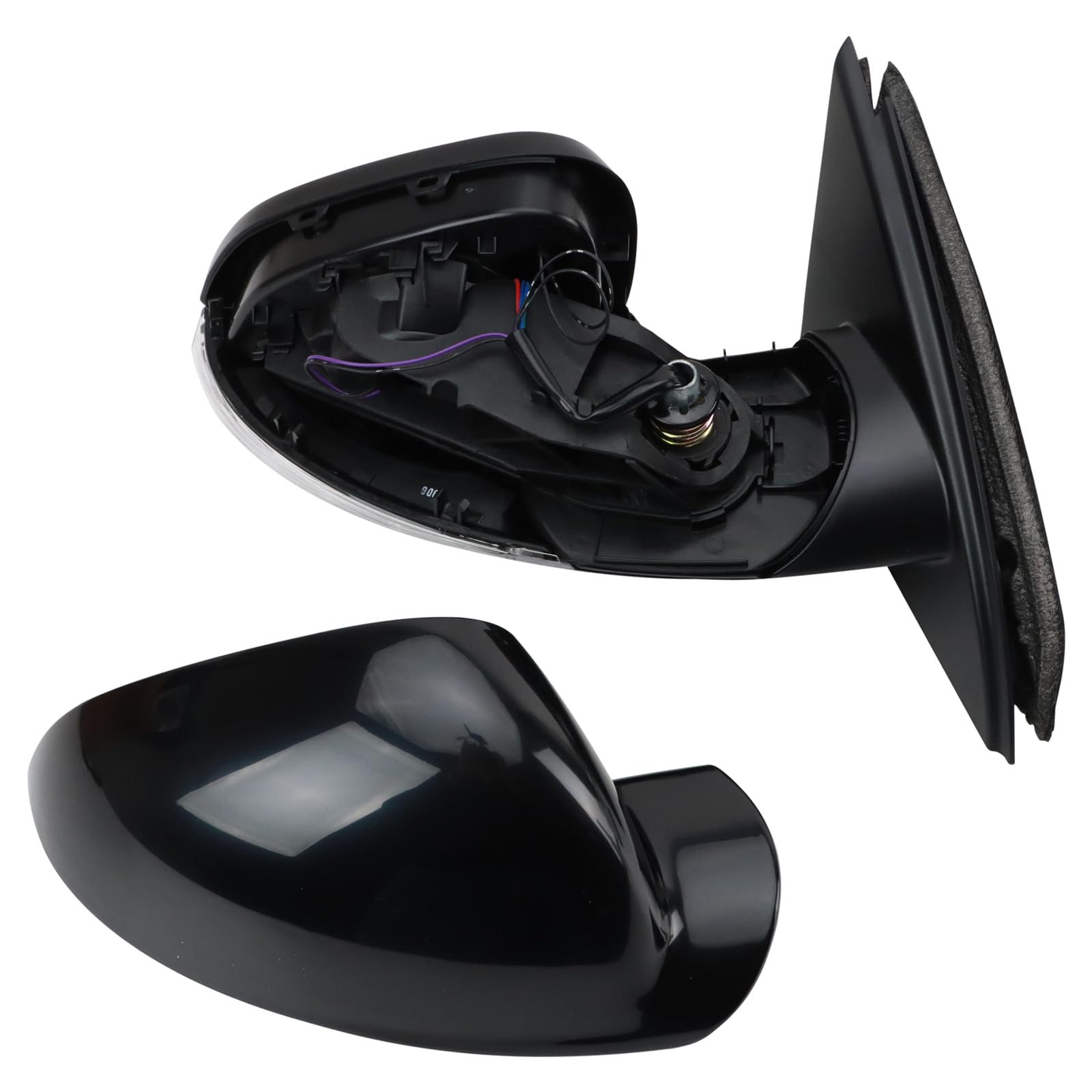 Kool Vue Passenger Side Power Heated Mirror With Signal Light - Compatible With 2011-2017 Buick Regal - View #12