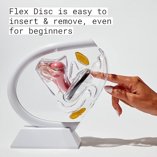 Miniatura 5 de Flex Discos menstruales  Discos desechables para el período  Reduce los calambres y la sequedad  Alternativa de tampón apta para principiantes
