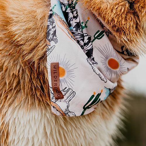 Image of Wilderdog Dog Bandana with Lightweight Quick Drying Poly-Blend Mesh Material in Laredo