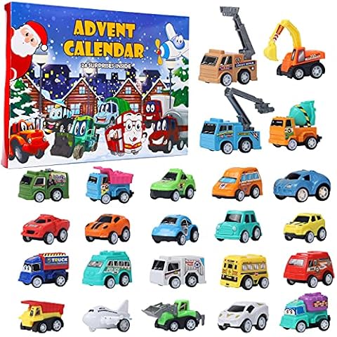 ATDAWN Car Advent Calendar for Kids Cover