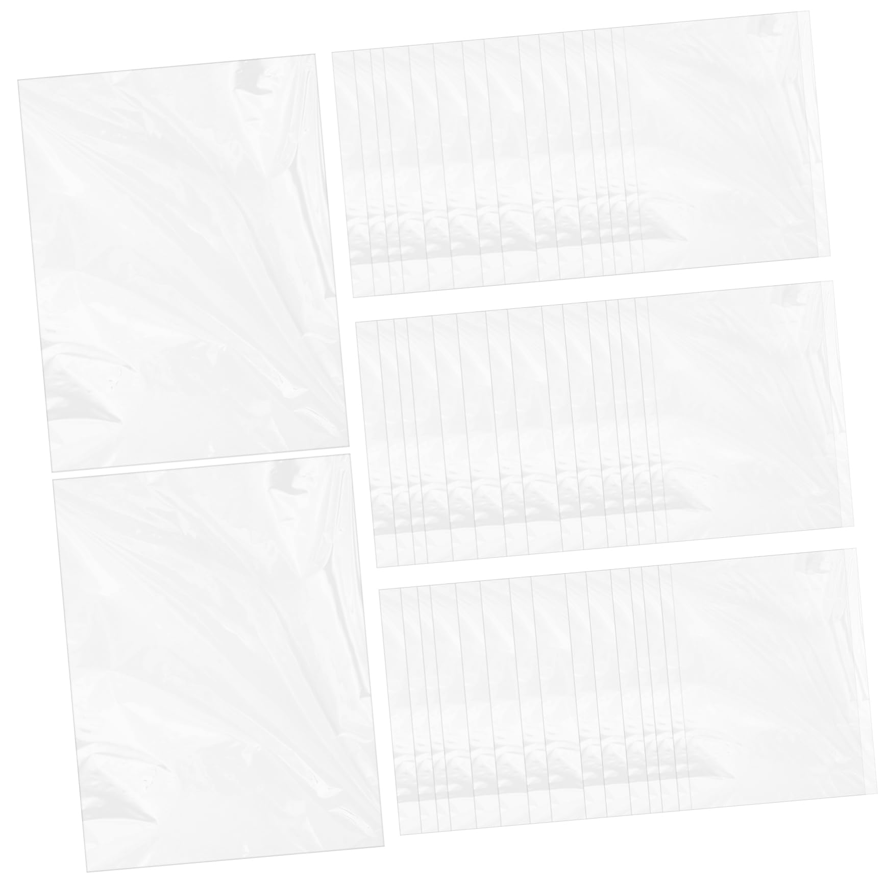 NOLITOY Convenient Tattoo Bottle Holder 250pcs Plastic Bottle Bags for Tattoos Lab Use