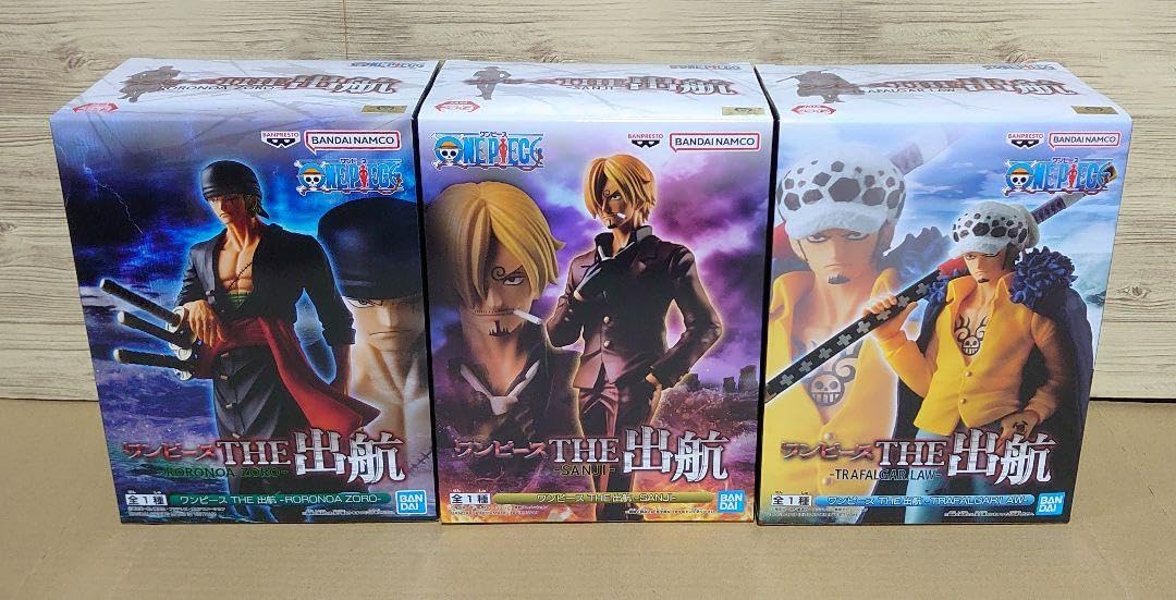 Amazon.co.jp: ワンピース ゾロ サンジ トラファルガー・ロー 出航 