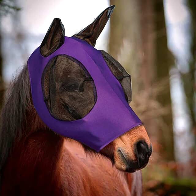 horse fly mask with uv protection