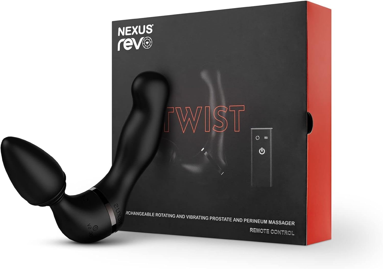 Nexus 83780: Revo Twist Rotating & Vibrating Massager Black