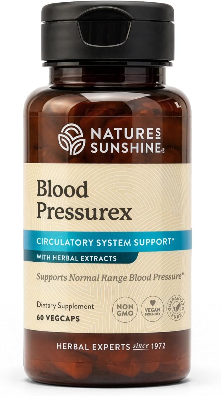 Nature's Sunshine Blood Pressurex 60 Capsules
