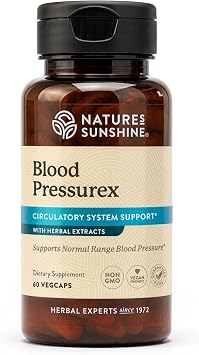 Natures Sunshine Blood Pressurex 60 Capsules