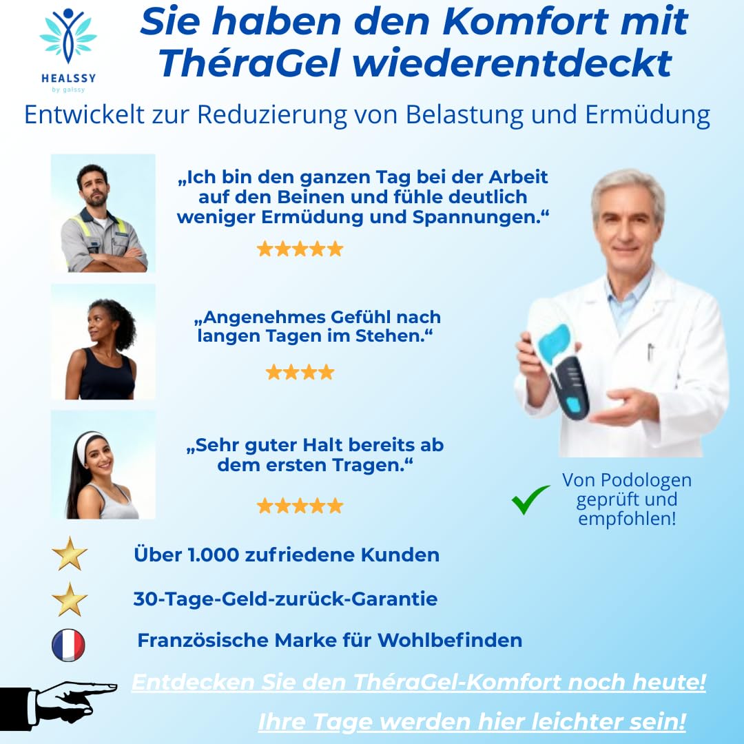 Premium-Orthopädische Einlegesohlen – Haltungskorrektur, Stoßdämpfung, Medizinische Unterstützung für Plattfüße, Hohlfüße, Fersensporn, Fasciitis Plantaris, Schmerzlinderung für Füße, Wiederverwendbar