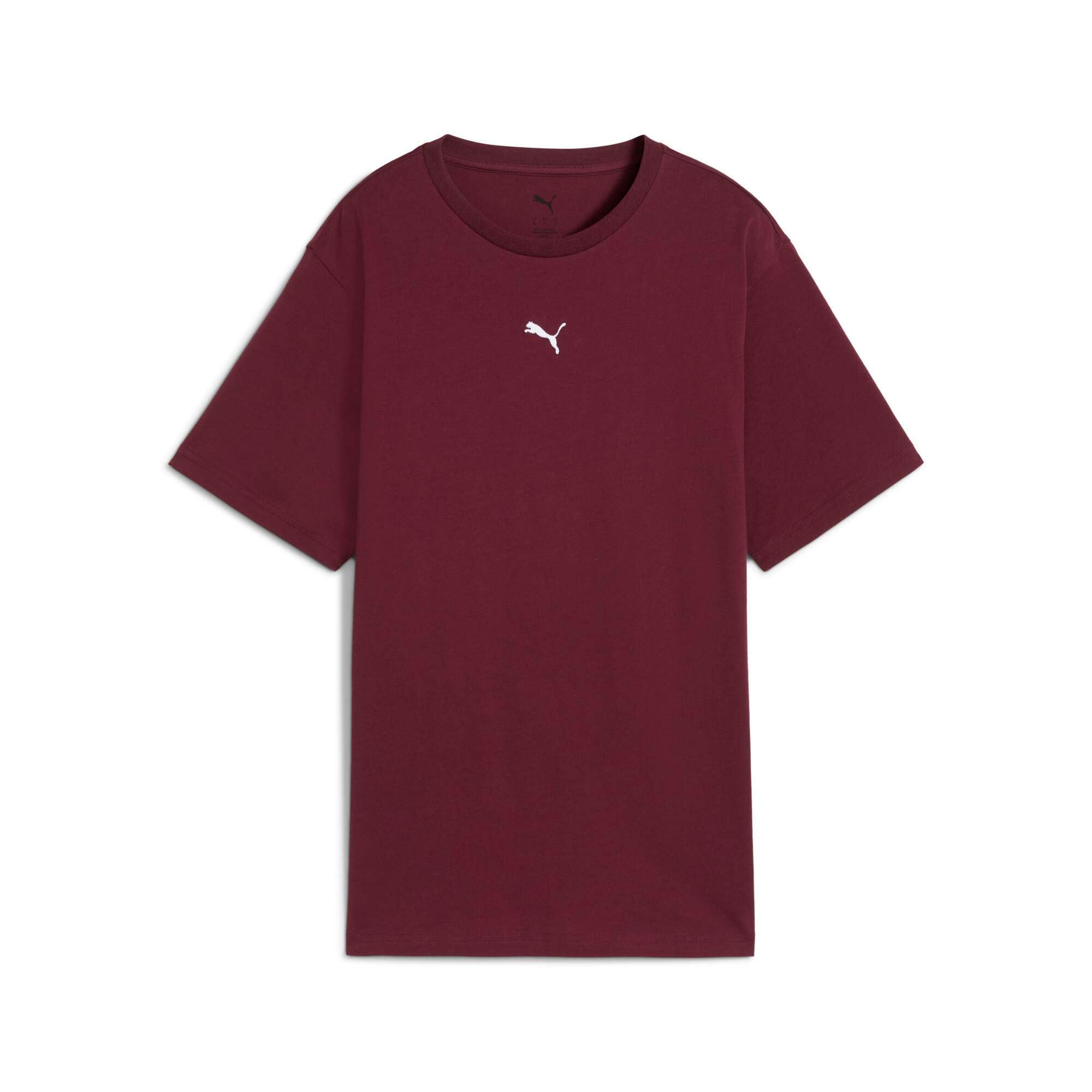 PUMA Unisex Relaxed Tees, Rubinschimmer, XS EU