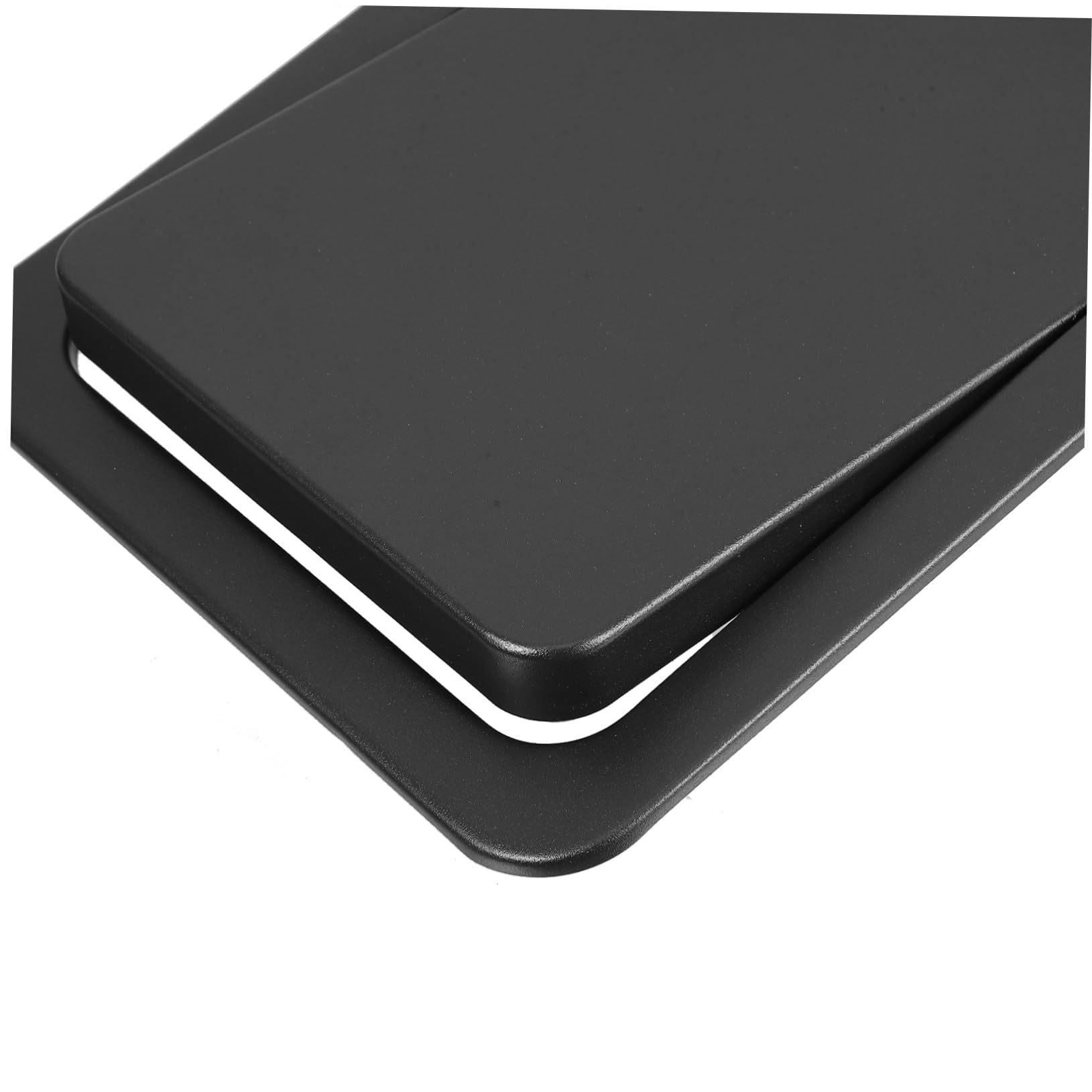 Clapet poubelle en acier inoxydable - Couvercle basculant intégré - Couvercle rabattable - Pour cuisine, plan de travail et lavabo - Robuste et facile à nettoyer - Élimination efficace des