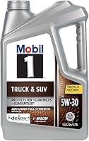 Mobil 1 Truck & SUV 5W-30 Full Synthetic Motor Oil 5 Quart - Extended Protection for Towing & Hauling
