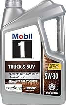 Mobil 1 Truck & SUV Full Synthetic Motor Oil 5W-30, 5 Quart