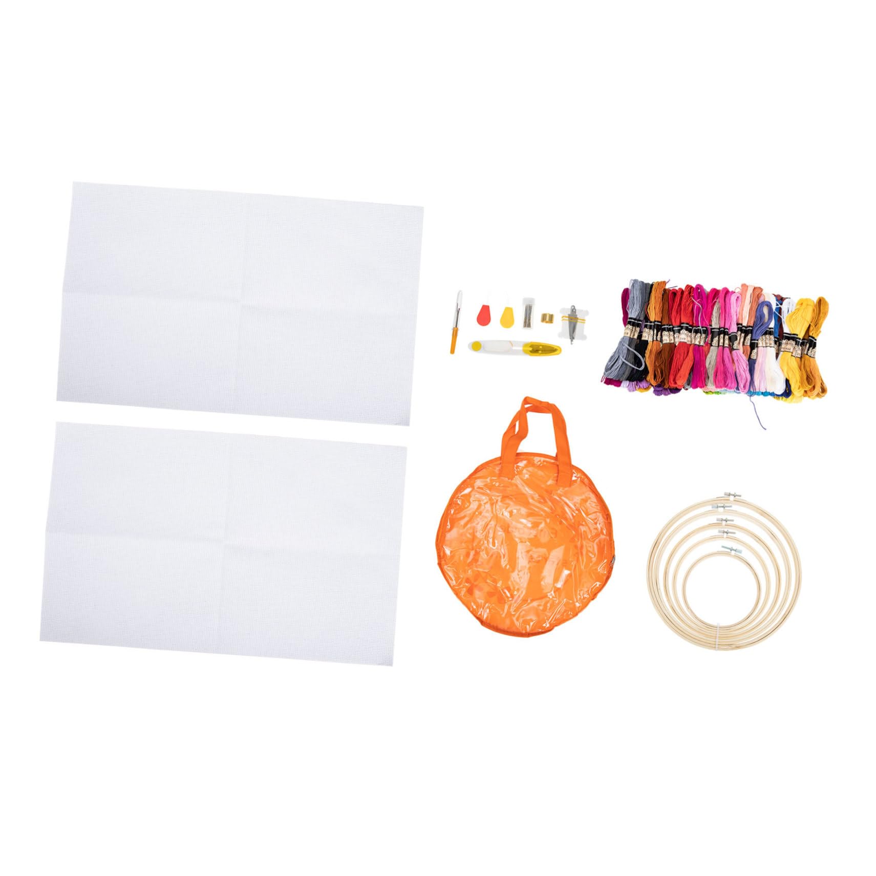 Lurrose Kit de Bordado de Punto de Cruz 1 Juego para Principiantes