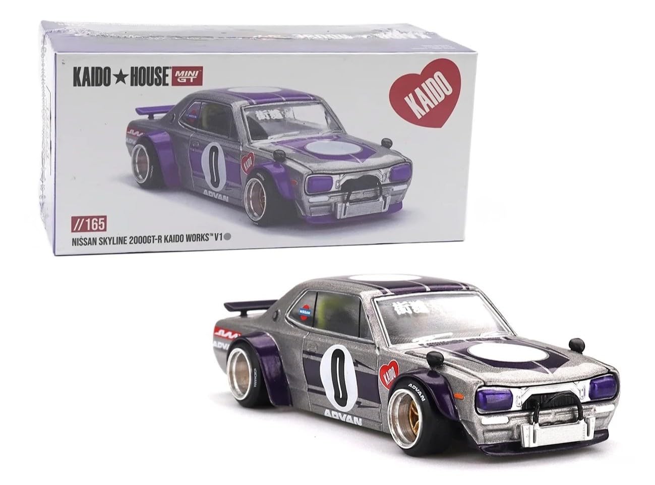 ミニカー Kaido House NISSAN SKYLINE 2000GT-R MDX Amazon.com: Diecast Model Car Compatible with Kaido House x