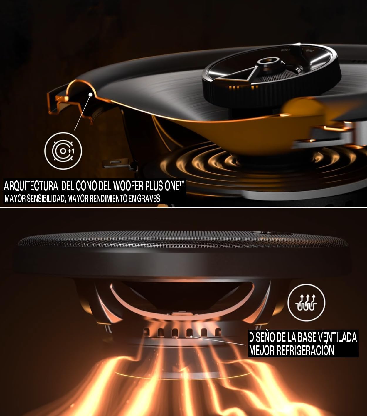JBL Club Gen3 64SQ 6.5'' (16cm) Set de haut-parleur Coaxial - Sound Quality, Noir | 160 mm (6-1/2 Pouces), woofer fibre de carbone Plus One,60W RMS / 180W Max, tweeter dôme soie edge-driven, niveau 0/+3 dB