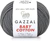 1 Pack Skein Gazzal Baby Cotton, 60% Cotton 40% Acrylic, Each Ball 1.76 Oz 50g 180 Yards 165m, DK- Worsted, Knitting Yarn, Amigurumi Yarn, Baby Yarn, 3450