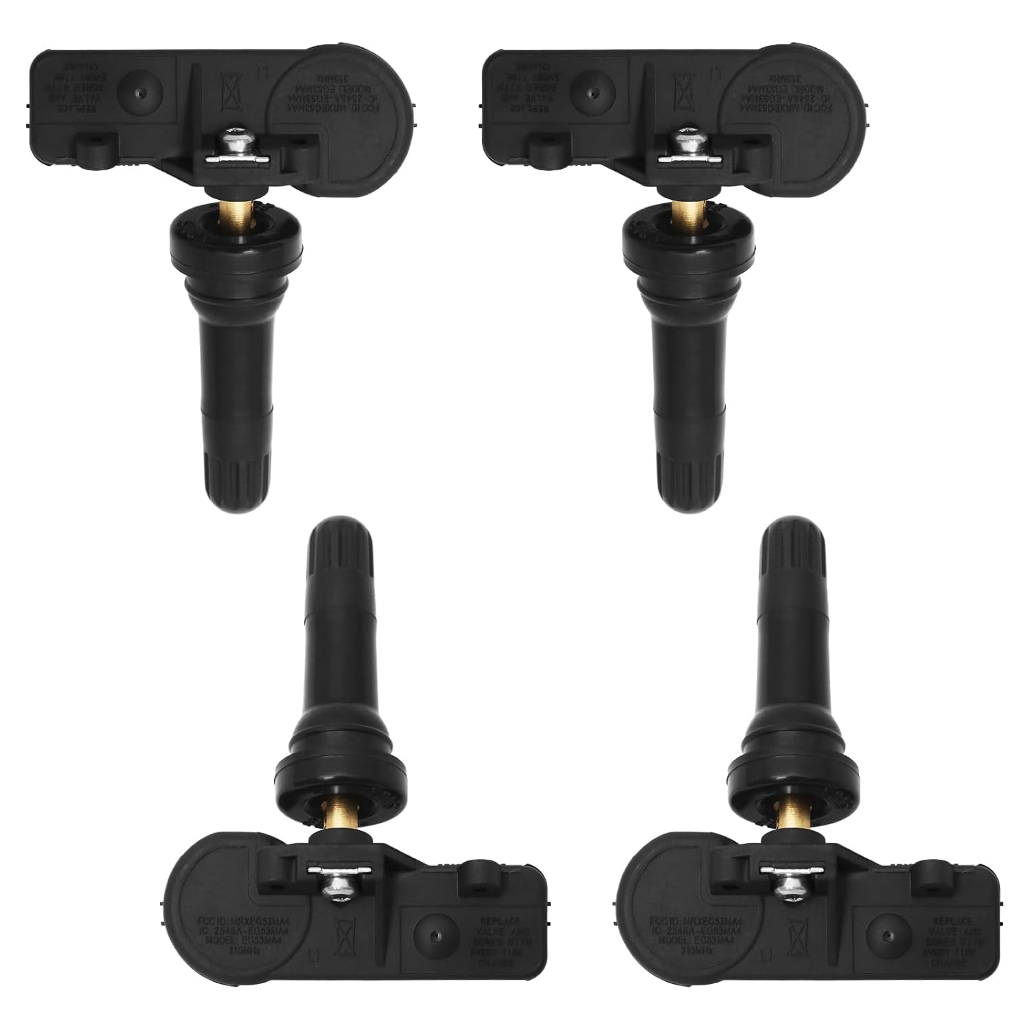 PENSUN TPMS Sensor GM, 315Mhz Tire Pressure Monitoring Sensor Fit for Chevy Silverado GMC Buick Cadillac Hummer Pontiac SAAB Saturn Replace -13598771,13598772,13586335,13581558,20923680