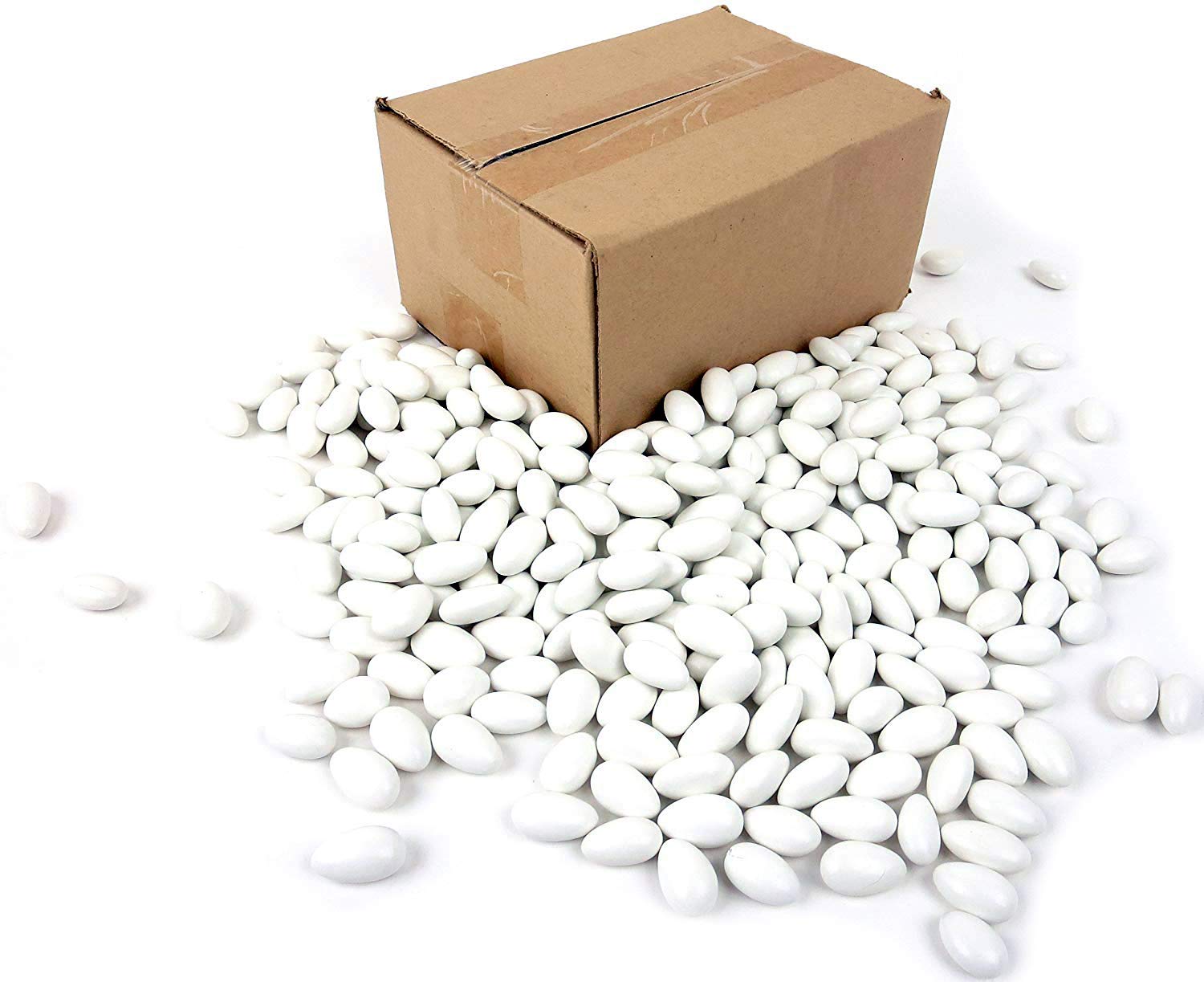 White Jordan Almonds, 5 lb Bag