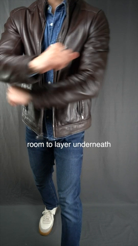 A Brown Leather Jacket All Stylish Men Need