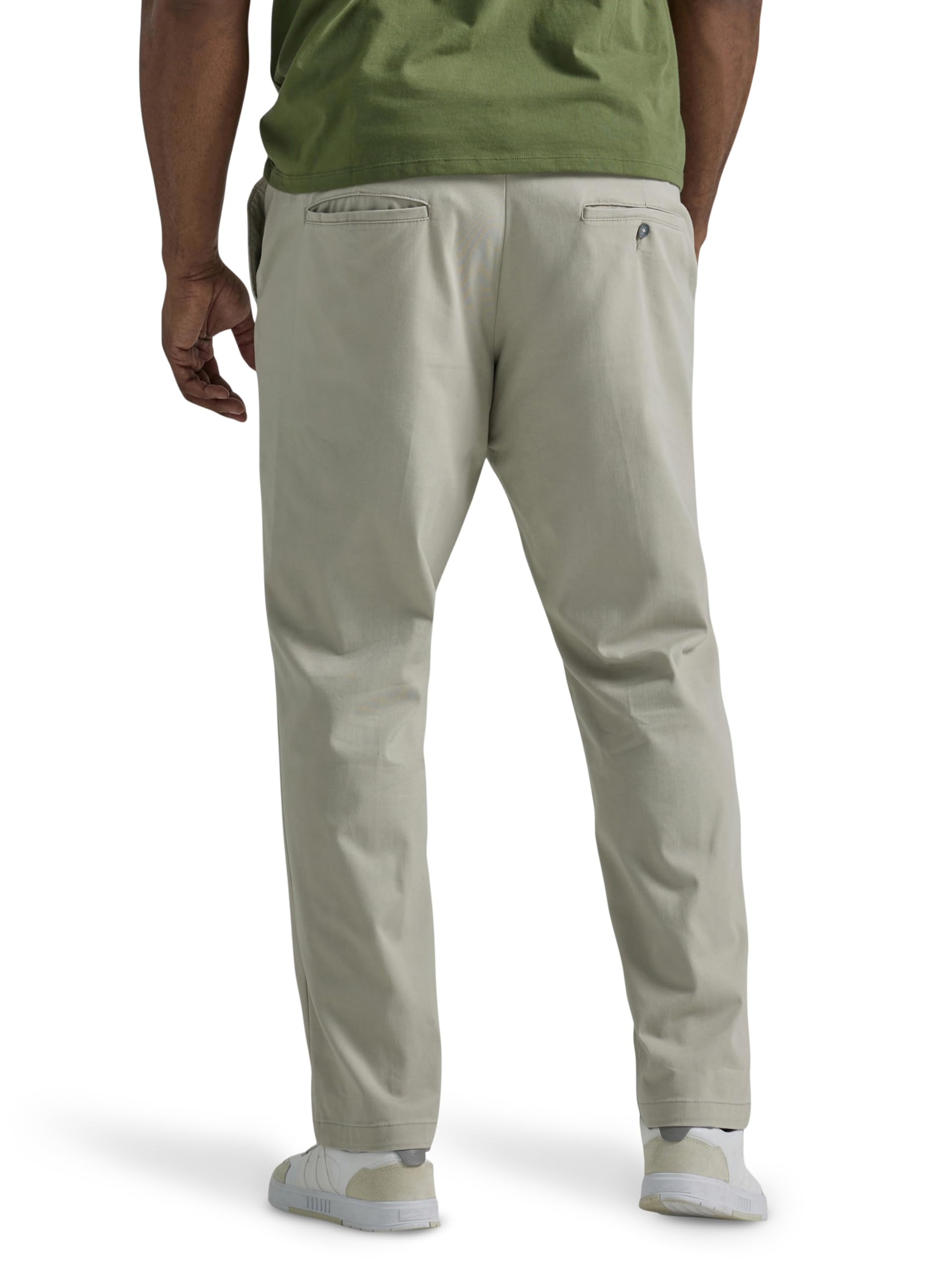 Lee Herren Extreme Motion Flat Front Relaxed Taper Pant Lssige Hose, Taube, 38W / 34L – Ansicht 3