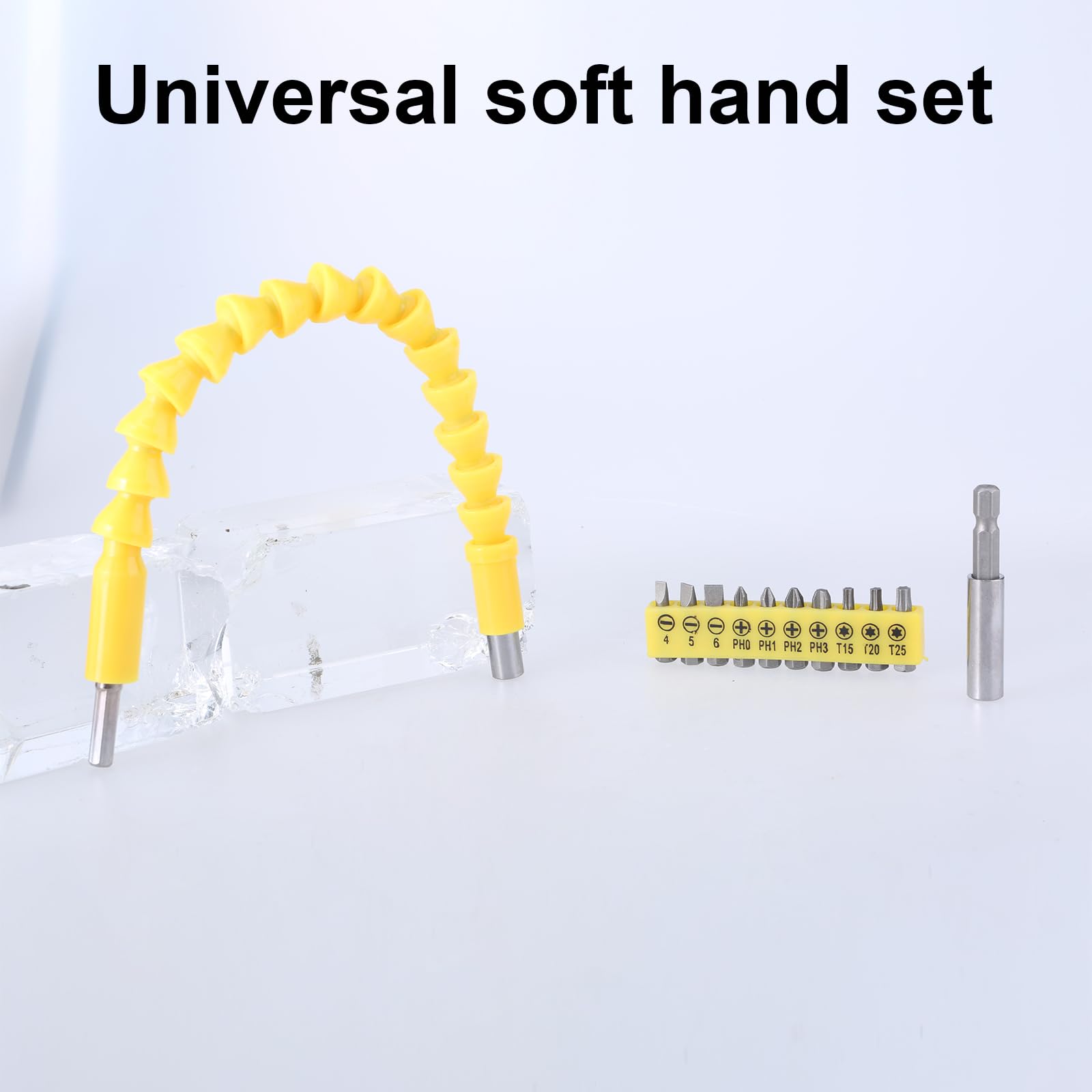 Bohrersätze Bohrer Bits Flexible Welle Verlängerung Set Mit Anschlüsse Link Hexagonal Adapter for Schraubendreher Werkzeug