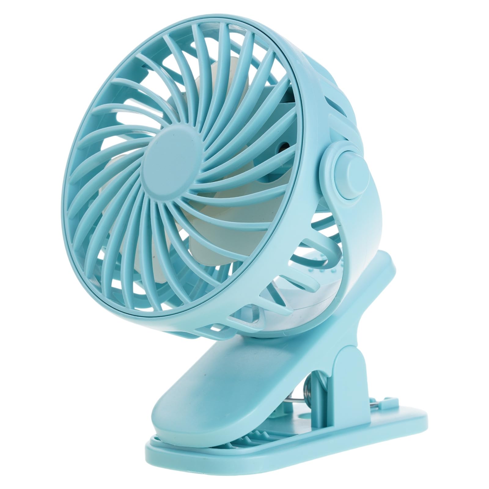 Fentency Compact Quiet Desktop Fan with Flexible Clip, USB Power, Air Circulation for Study Use Quiet for Bedroom Dorm