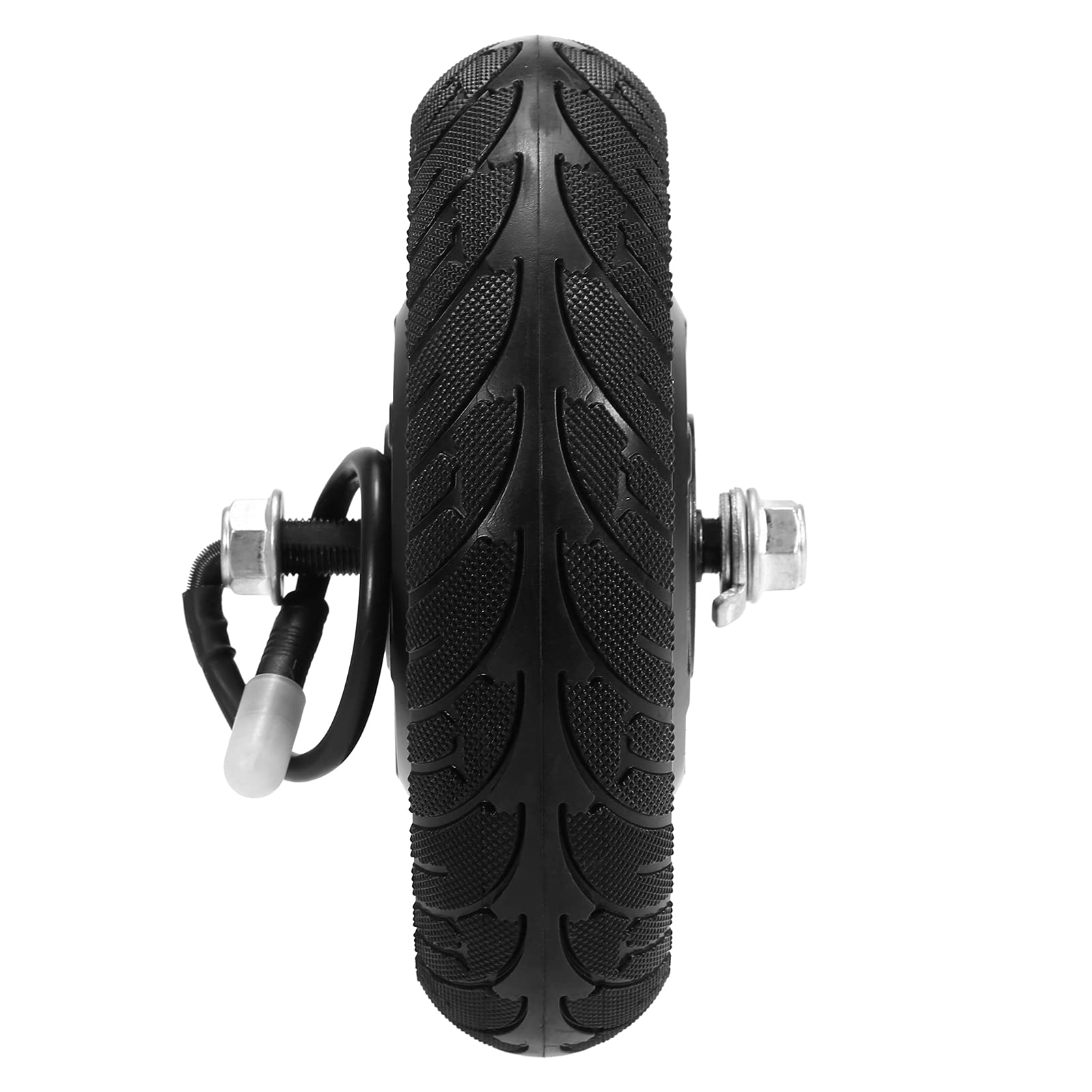 Lixada 350W Motore per Scooter Elettrico Pneumatico Ruota Anteriore Durevole Facile da Installare Motore del Pneumatico Solido Compatibile con Kugoo S1