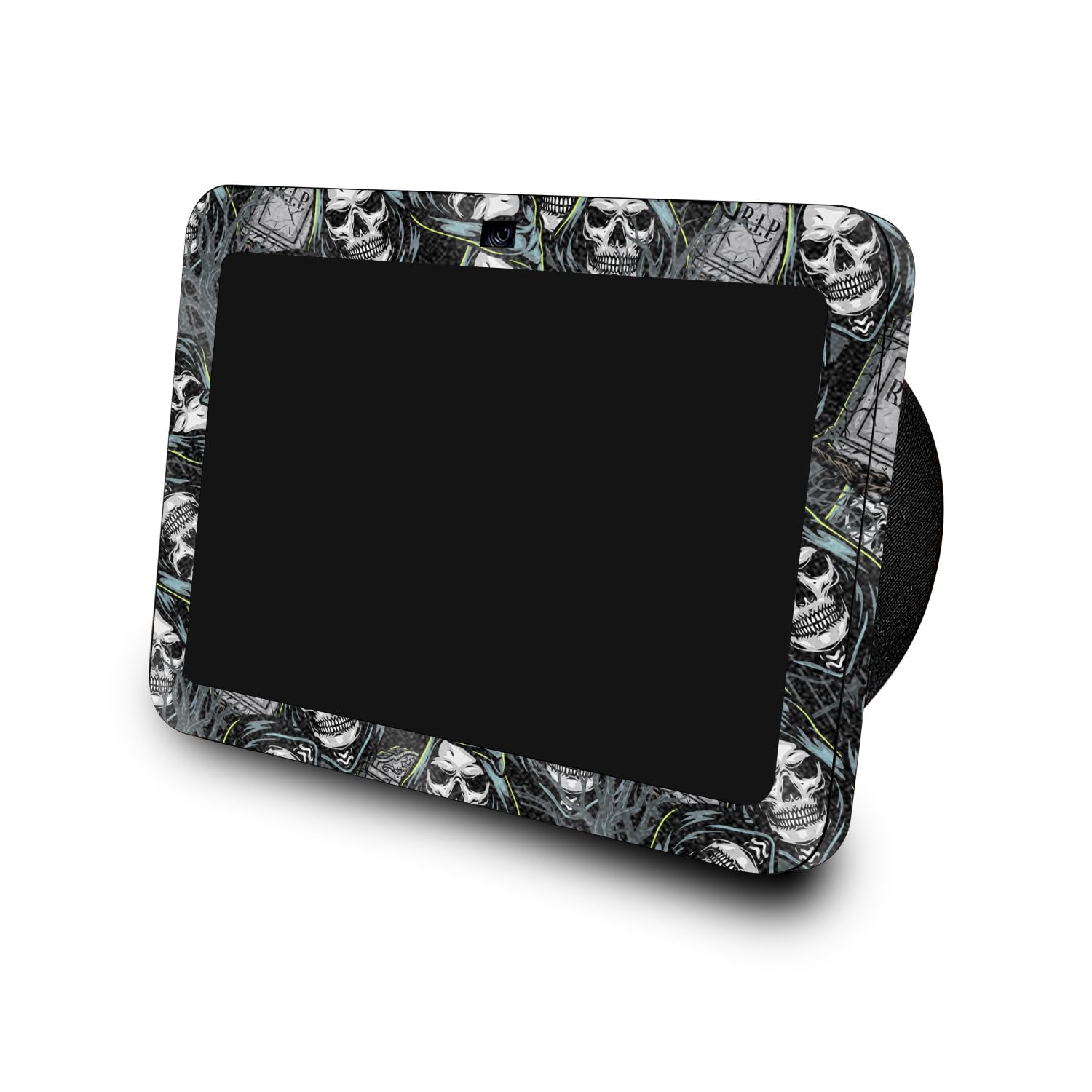 Glossy Glitter Skin Compatible with Amazon Echo Show 8 (3rd Gen, 2023) - Wall of Death - Premium 3M Vinyl Protective Wrap Decal Cover - Easy to Apply | Crafted in The USA by MightySkins