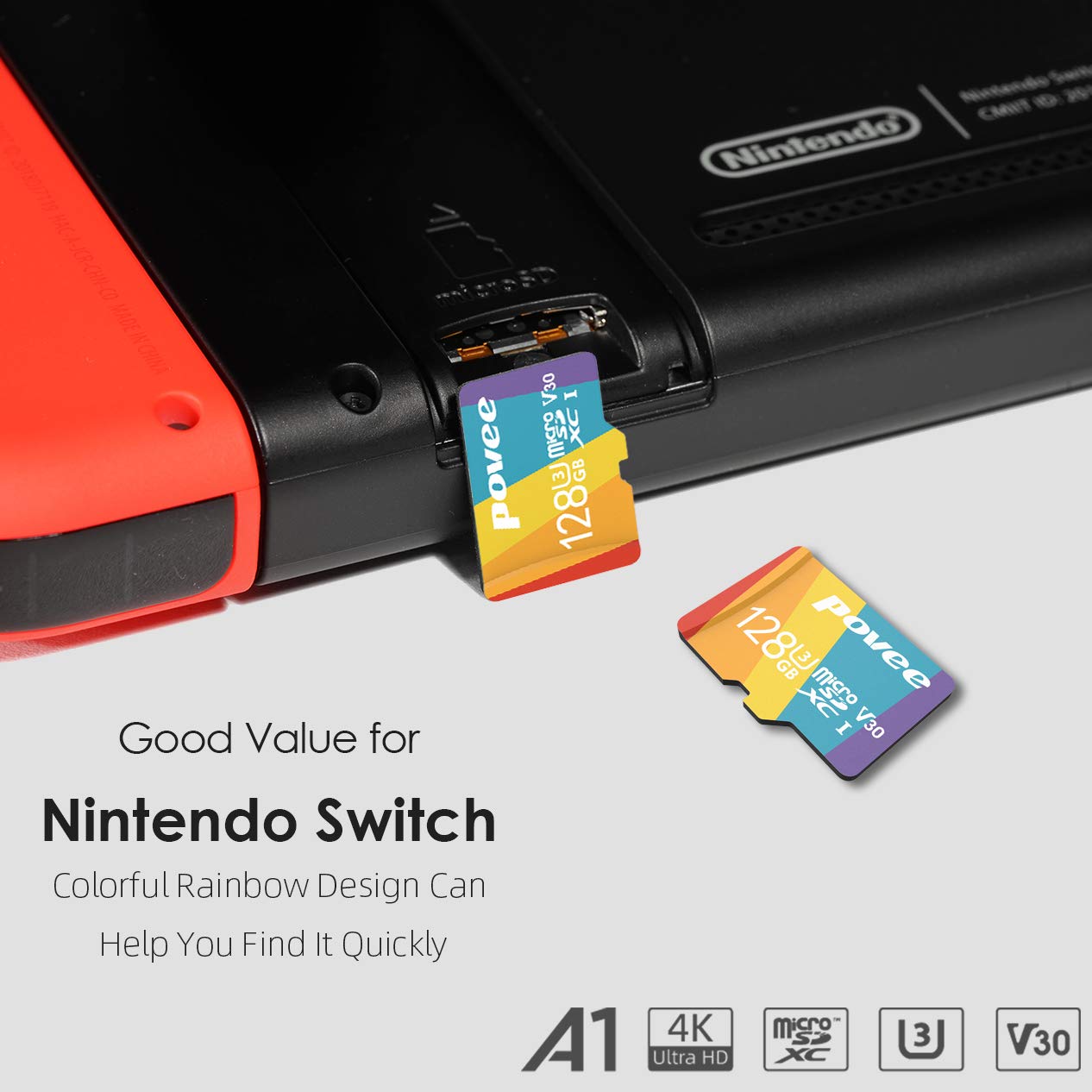 128gb Nintendo Switch Any Sd Card Sandisk Memory Card Slot Sim
