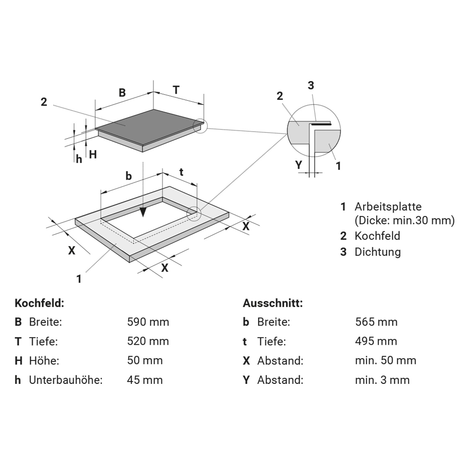 Kuchenka: 60cm piekarnik do zabudowy BO8810SS + 59 cm płyta ceramiczna CH5901AL | grill | gorące powietrze | teleskopowe elementy wyciągowe | automatyczny timer | SET8810CH59AL