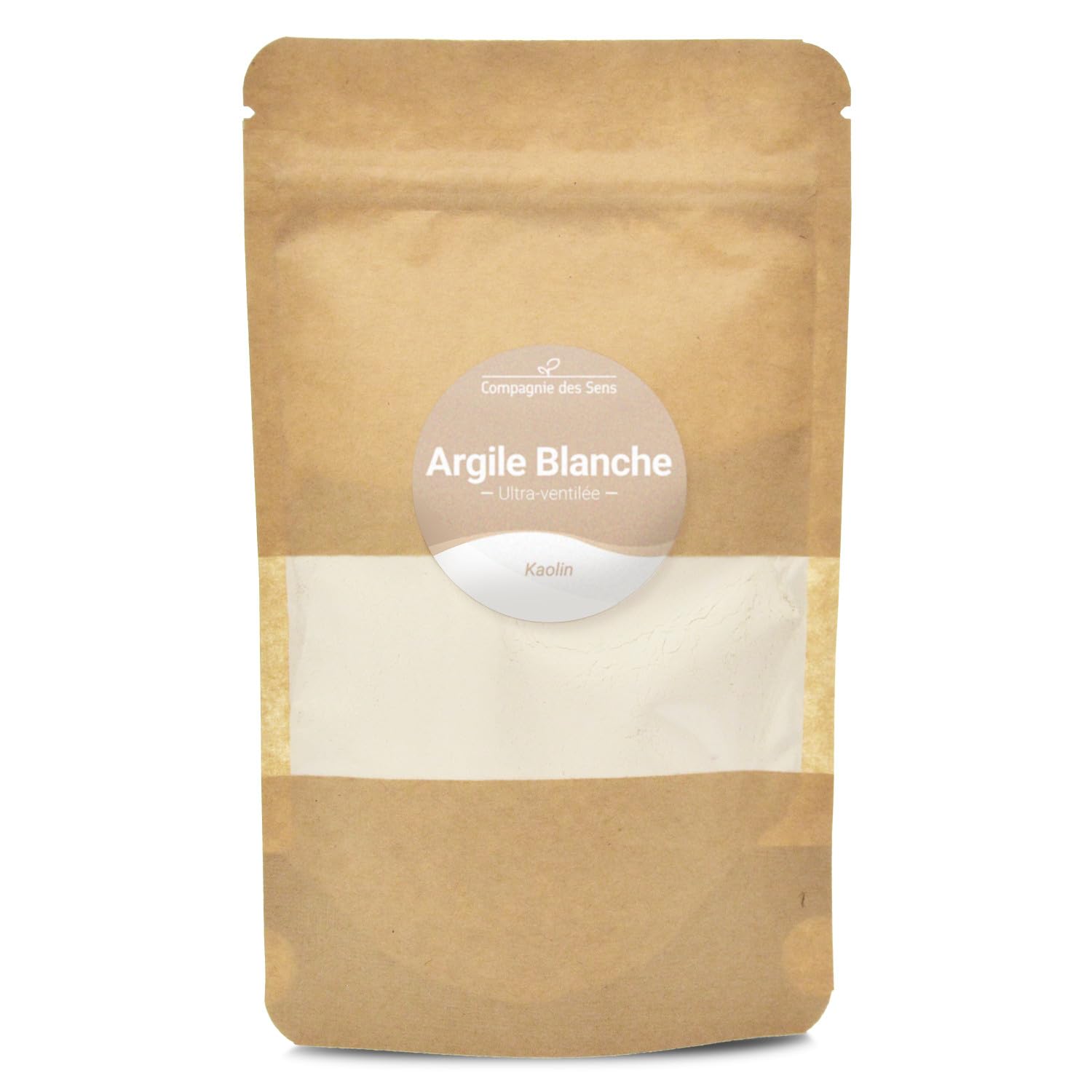 Argile Blanche Kaolinite - Poudre ultra-ventilée - 100g - Argile Brute 100% naturelle, qualité Premium - Pour la cosmétique maison