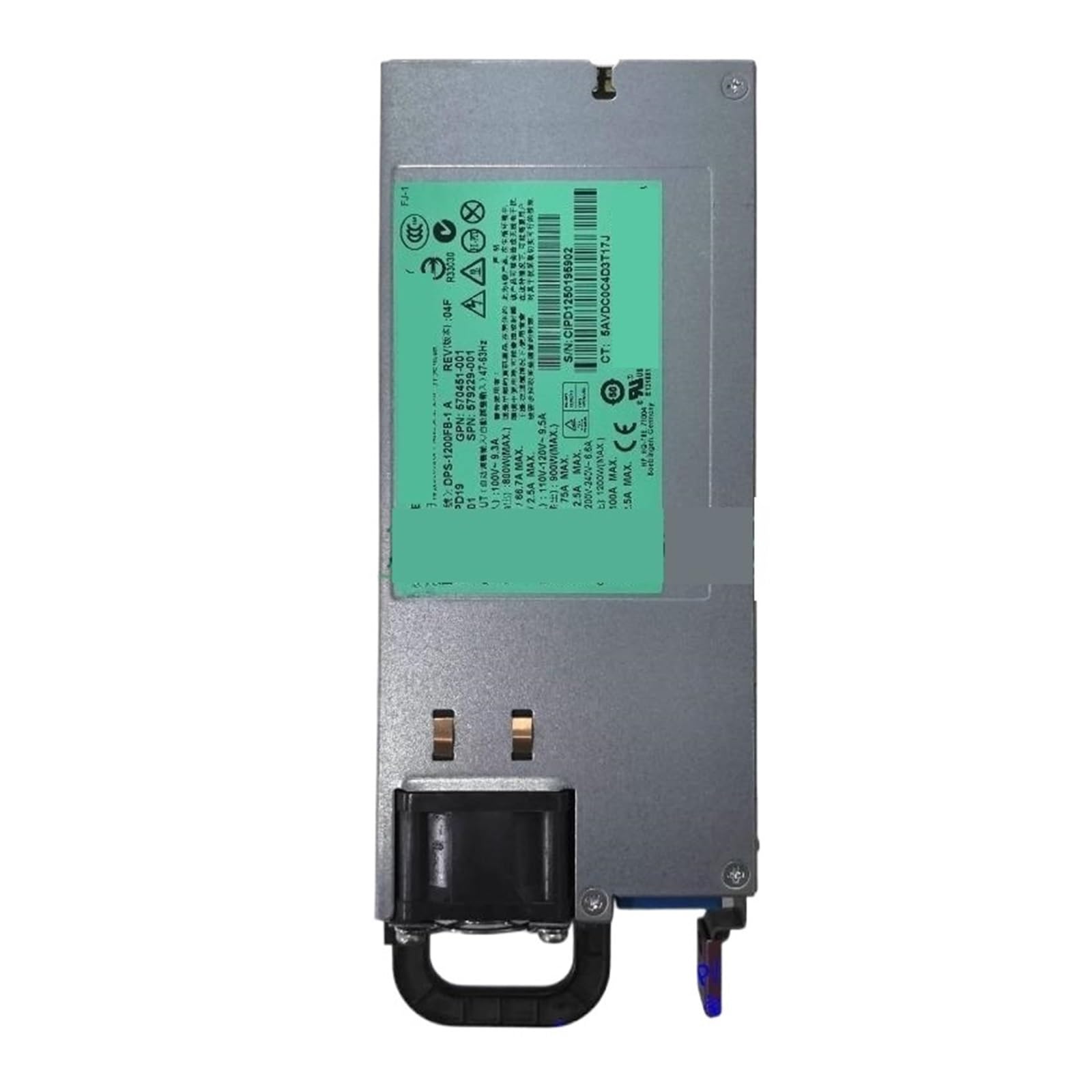 CXDFRSER 580G7 490594 498152 570451 579229-001 power supply 1200W