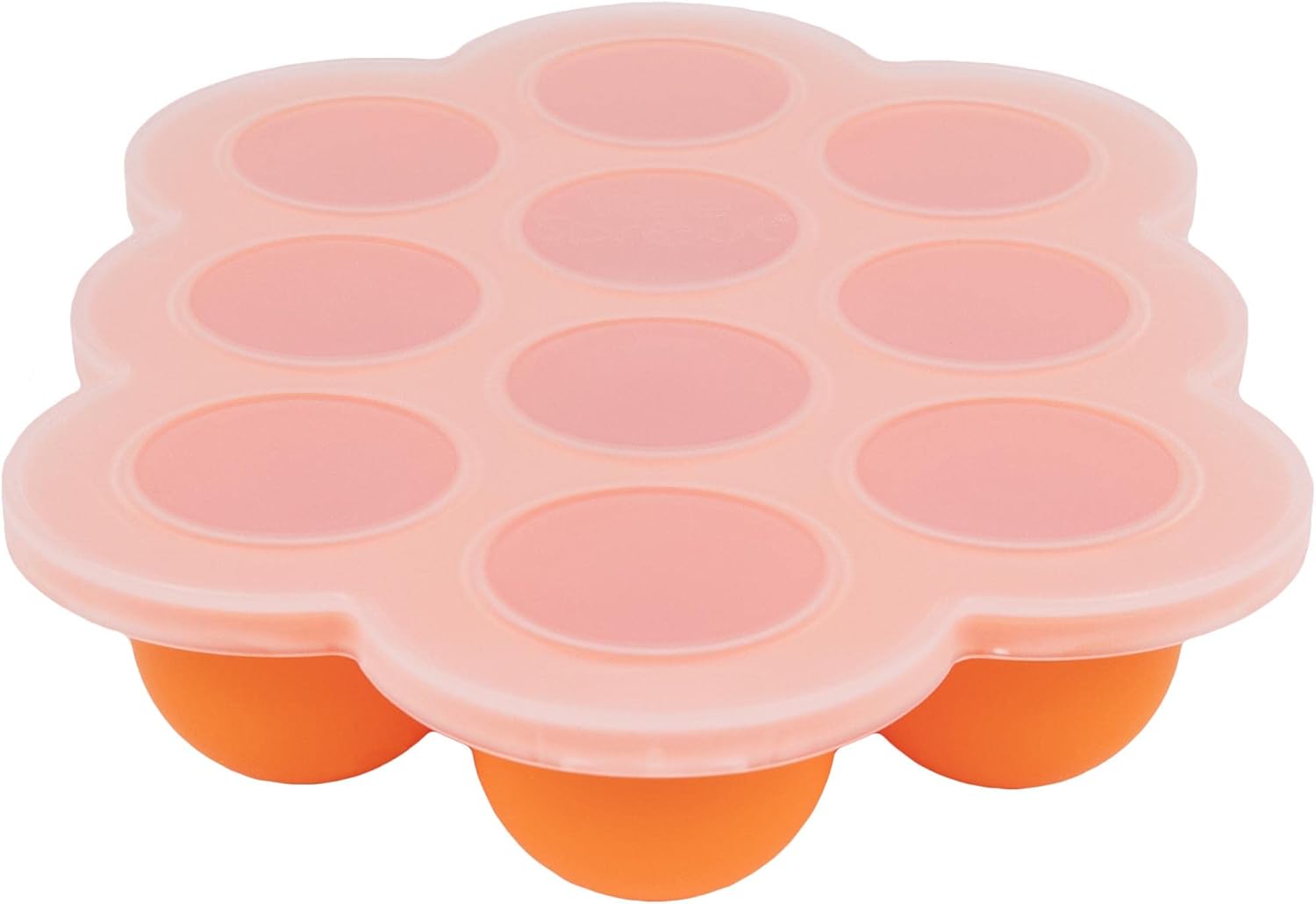 WeeSprout Baby Meal Prep Bundle - Glass Baby Food Storage Jars Containers with Plastic Lids & Silicone Freezer Tray - Microwave, Freezer & Dishwasher Safe - for Baby Food & Breast Milk
