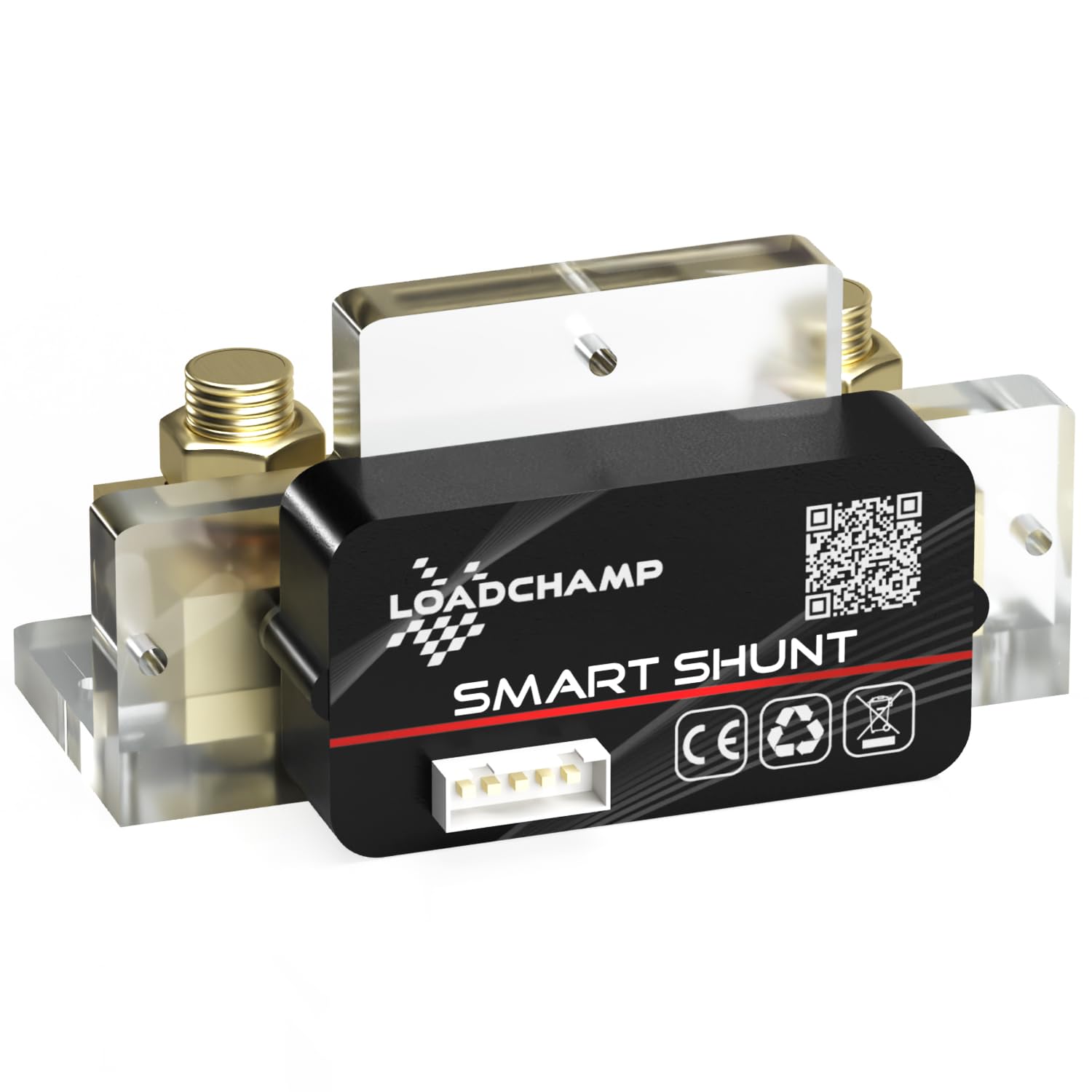 LOADCHAMP Smart Shunt 500A Batterie Monitor 10V - 80V Batteriewächter Bluetooth