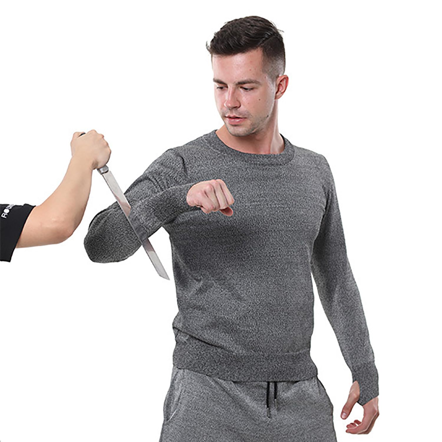 COYEUX Chaleco anticorrosivo de 5 Niveles, Camiseta de Manga Larga anticorrosivo anticorrosivo, Accesorios de Seguridad de Chaleco Redondo para Proteger la Seguridad Personal