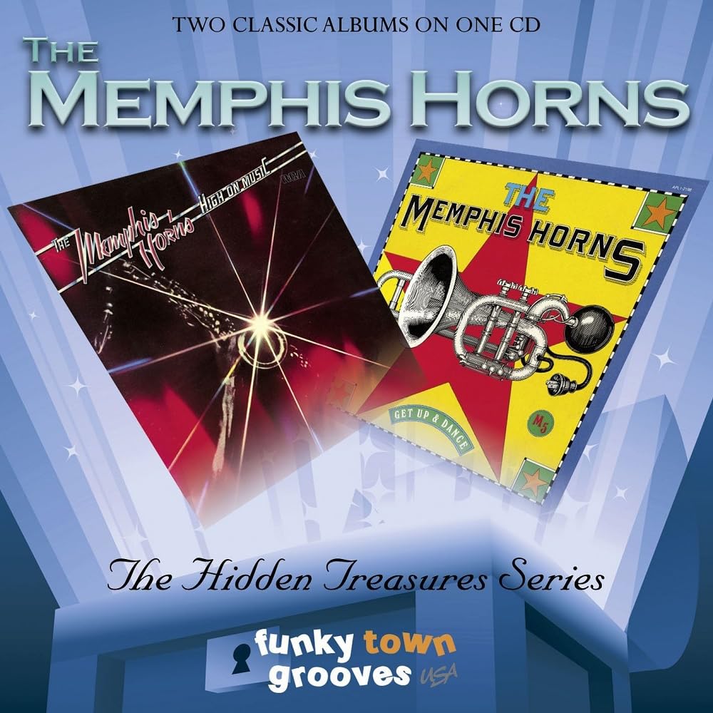 The Memphis Horns - High On Music/Get Up & Dance CD Album Funk Disco Nm / Nm