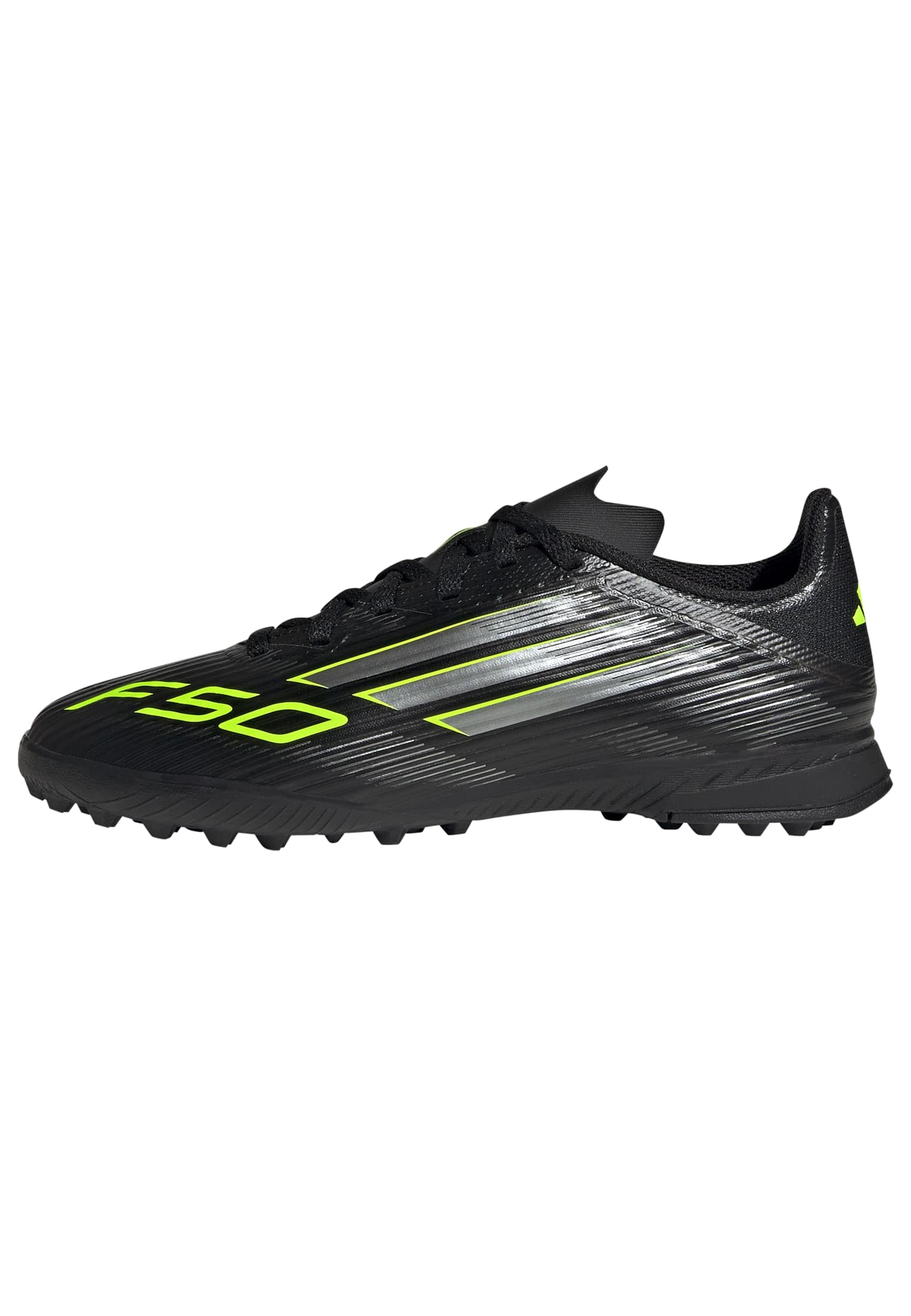 Adidas Boys Black F50 League  Astro Turf Football Boots in Size C10, Sports Direct